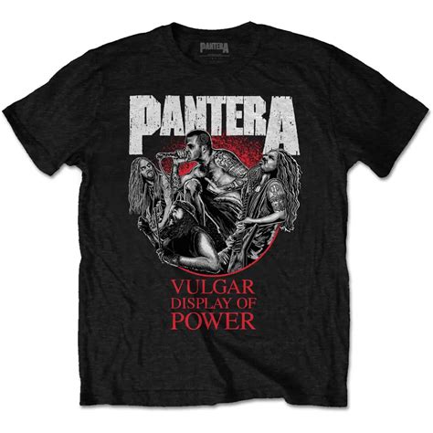 Pantera Unisex T Shirt Vulgar Display Of Power 30th Tee Shirts