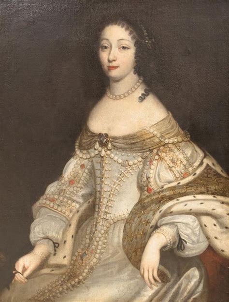 Portrait Of A Noblewoman 17th Century French School Noblewoman