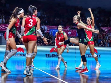 Selección mexicana de voleibol logra su segundo triunfo en la Copa