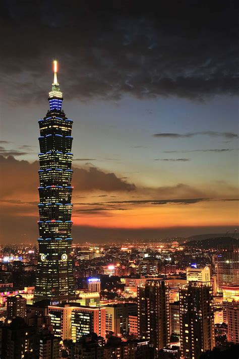 Taipei 101 In Taipei Taiwan Franks Travelbox