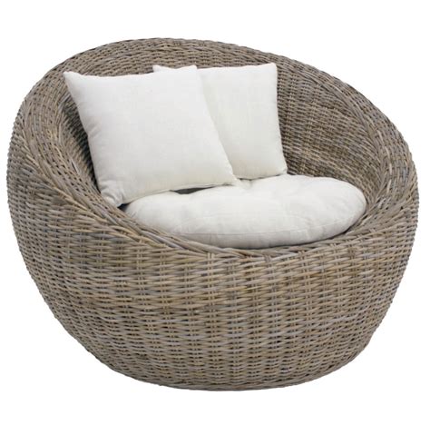 Since wicker chairs are neutral in nature, its often advisable to pick bold colored cushions. Round Wicker Chair Cushions | Home Design Ideas