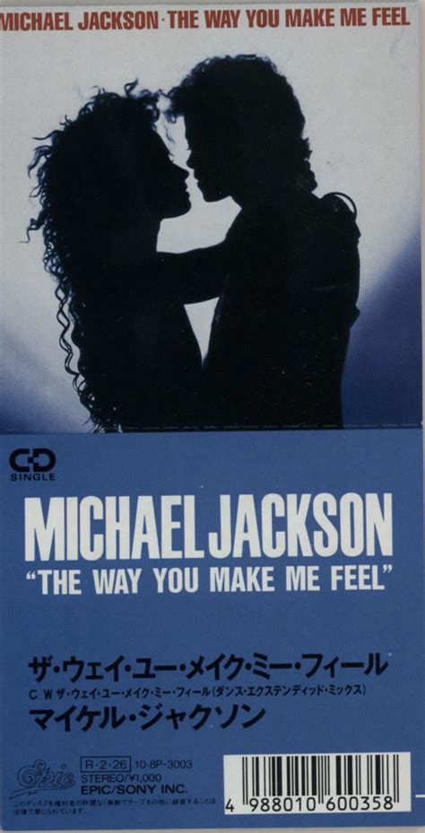 Michael Jackson The Way You Make Me Feel Japanese 3 Cd Single Cd3