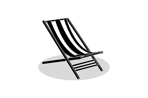 Summer Beach Chair Coloring Page Mx