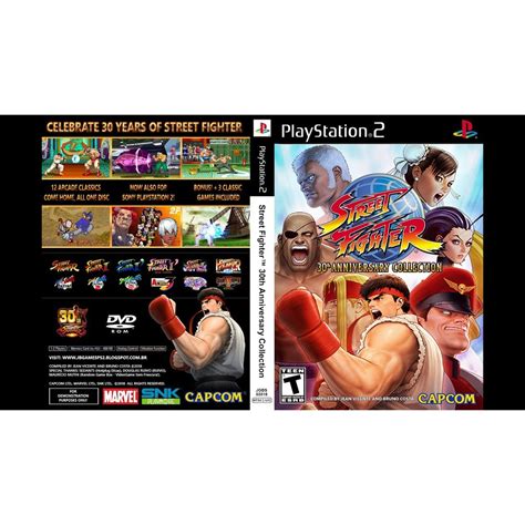 แผ่นเกมส์ Ps2 Street Fighter 30th Anniversary Collection Shopee Thailand