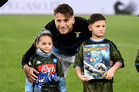 Berardi a destra, insigne a sinistra e immobile al centro dell'attacco. Lazio Napoli, la piccola Noemi con Immobile e Insigne FOTO