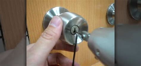 Or maybe you've always wondered how they do it in the movies? How to Pick a door lock with an electric pick gun « Lock Picking