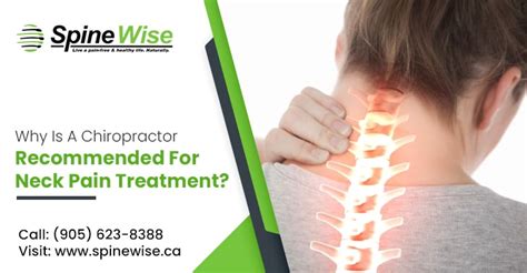 Why Is A Chiropractor Recommended For Neck Pain Treatment