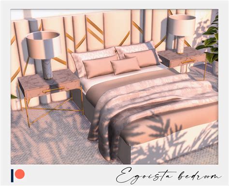 Egoista Bedroom🌺 Winner9 On Patreon In 2021 Sims 4 Bedroom Sims 4