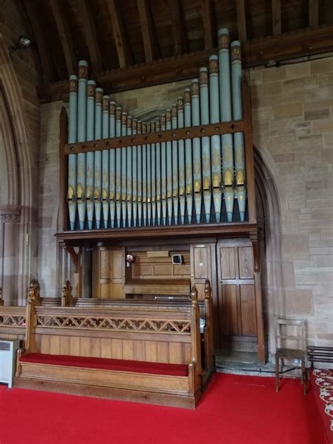 The Organ In Sutton Maddock Church Philip Halling Cc By Sa