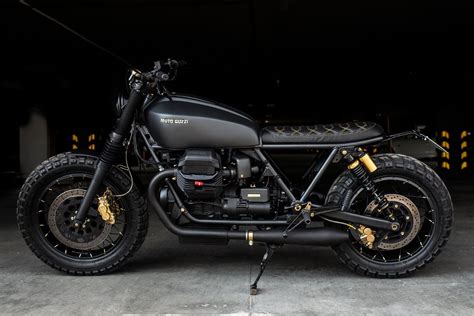 Recasts Blacked Out Moto Guzzi California 1100 Is One Mean Machine
