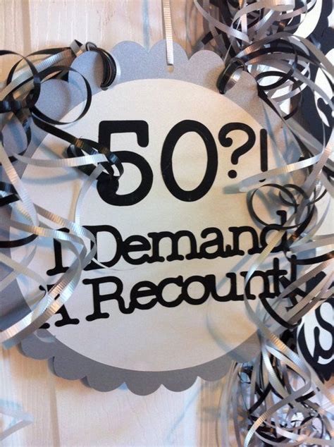 Made with sterling silver, this is a wardrobe versatile, making it one of the best gift for mom or sister turning 50. 50th Birthday Decorations Giant Personalized Party Signs I ...
