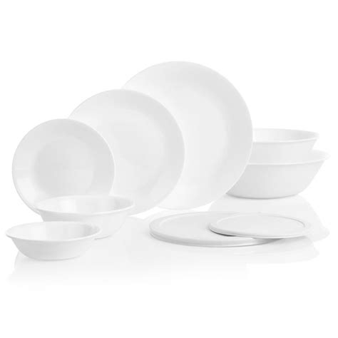 Crisp Bright And Classic This White Dinnerware Set Is As Versatile As