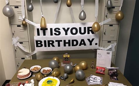 Molecole It Is Your Birthday Banner The Office Birthday