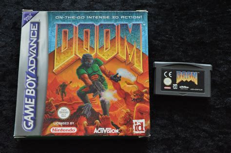 Doom Gameboy Advance No Manual Retrogames