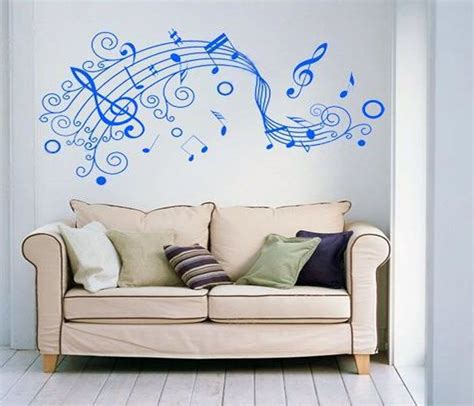 The Dynamic Musical Notes Wall Decal Stickersmusic Vinyl Wall Sticker