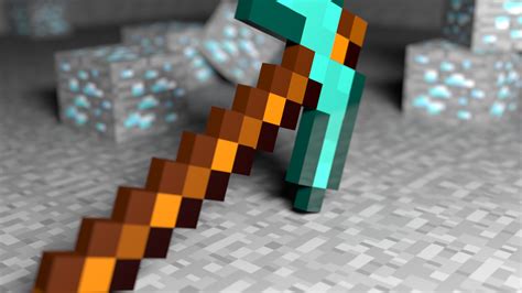 Minecraft Diamond Wallpapers Hd Pixelstalknet