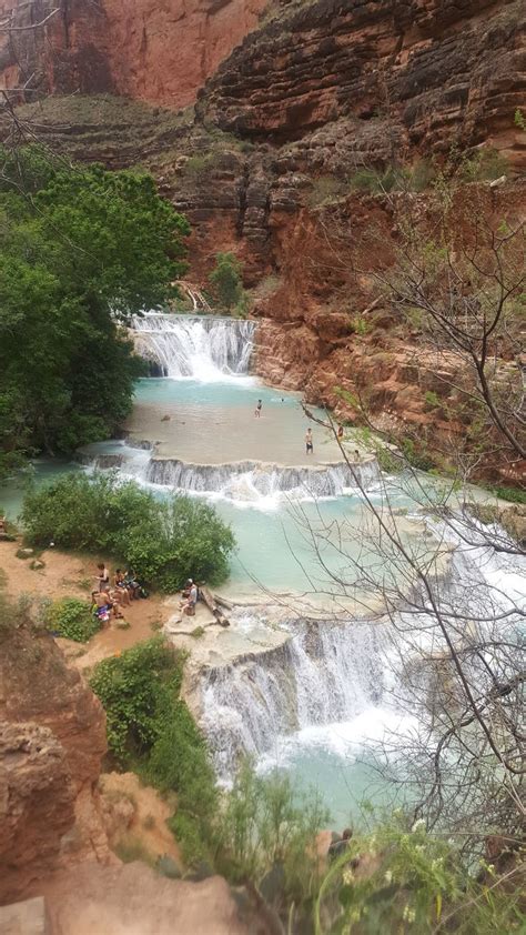 Beaver Falls Havasupai Grand Canyon National Park Az Grand Canyon