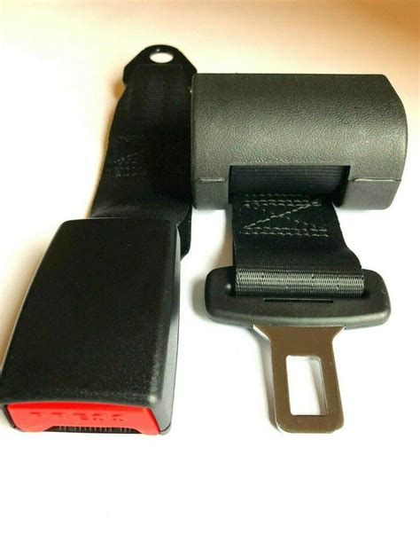 Universal Retractable 2 Point Alr Lap Safety Seat Belt Webbed Buckle E4