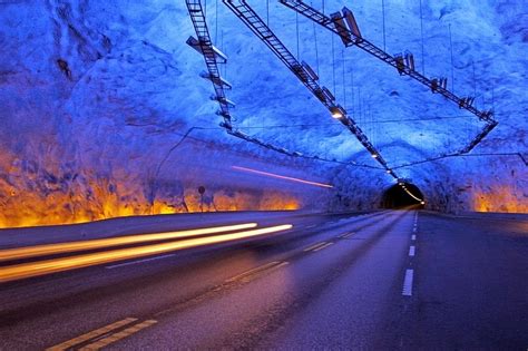 Laerdal Tunnel The Worlds Longest Road Tunnel Amusing Planet