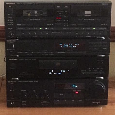 Vintageearly 1990s New Class A Technics Stereo Stack System