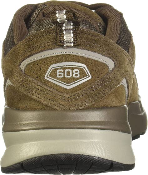 New Balance Mens 608 V5 Casual Comfort Cross Trainer Chocolate Brown
