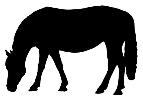 Horse Grazing Clip Art Silhouette Painting Animal Silhouette Horse