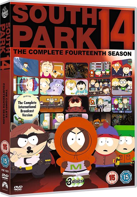 South Park Series 14 Dvd Uk Dvd And Blu Ray