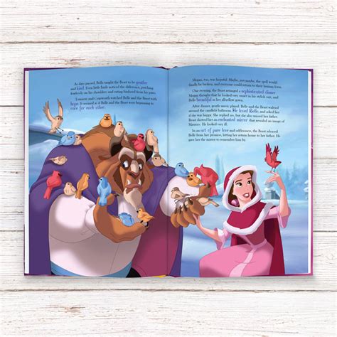 Personalised Disney Beauty And The Beast Story Book Born Ted