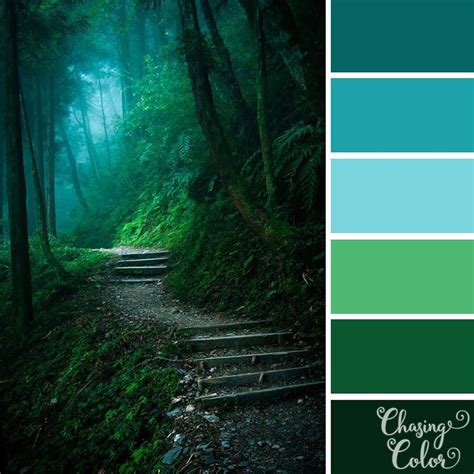 Forest Green Color Palette Maximina Crump