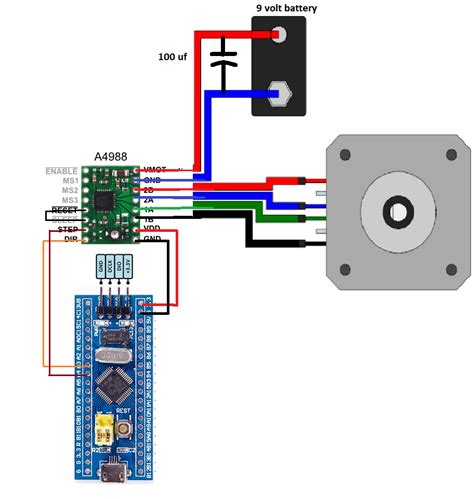 Nema 17 Stepper Motor Wiring Diagram Wiring Diagram Schemas