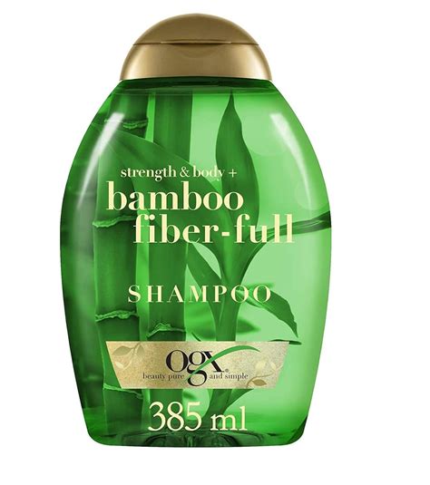 Buy Ogx Strength Body Bamboo Fiber Full Shampoo 385ml Online At Low
