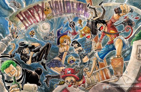 One Piece Happy Halloween By Altmess On Deviantart