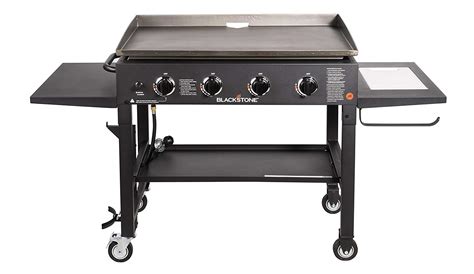 Commercial griddles are used for burger shops even through most of them will choose a char grill. Blackstone 36 inch Outdoor Flat Top Gas Grill Griddle ...