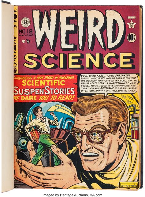 Weird Science Complete Series Bound Volumes Group Of 2 Ec Lot 91257 Heritage Auctions