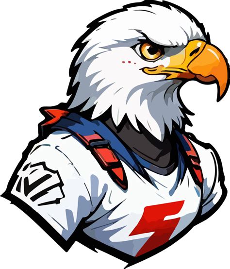 Ai Generated Eagle Mascot E Sport Gaming Logo 34763366 Png
