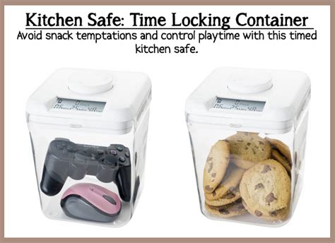 Kitchen Safe Time Locking Container Dump A Day