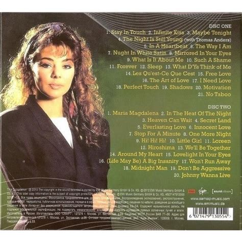 Greatest Hits By Sandra Cd X 2 With Techtone11 Ref117598531