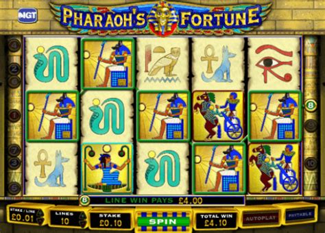 pharaohs fortune slot machine review