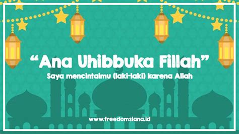 Tak hanya bahasa gaul, bahasa arab pun menjadi salah satu bahasa populer yang banyak digunakan oleh masyarakat indonesia. Ana Uhibbuka Fillah Artinya, Tulisan Arab dan Latin ...