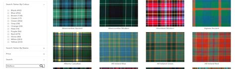 Tartan Clan Finder Scottish