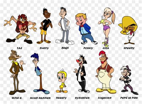 Baby Looney Tunes Characters Names Cartoon Characters As Humans