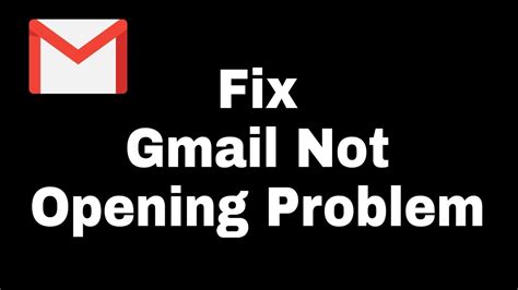 How To Fix Gmail App Not Opening Problem Solved Youtube