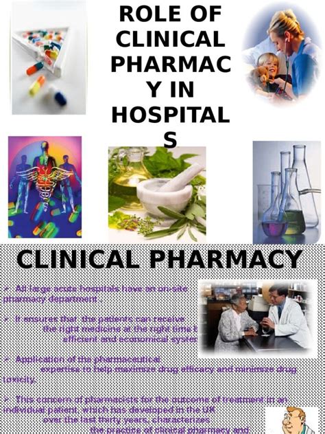 Its The Role Of Clinical Pharmacy In Hospitals In 2021 Medical