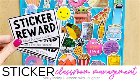 Sticker Reward Classroom Management Strategy Molly Maloy