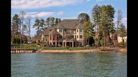 Sold Luxury Lake Norman Lakefront Home For Sale In The Point Youtube