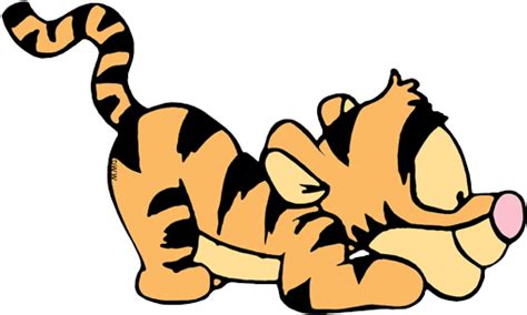 Download Hd Baby Tigger Baby Tiger Winnie The Pooh Transparent Png