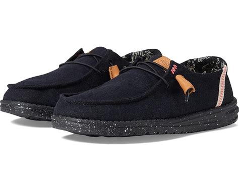 Hey Dude Wendy Washed Canvas Slip On Casual Shoes