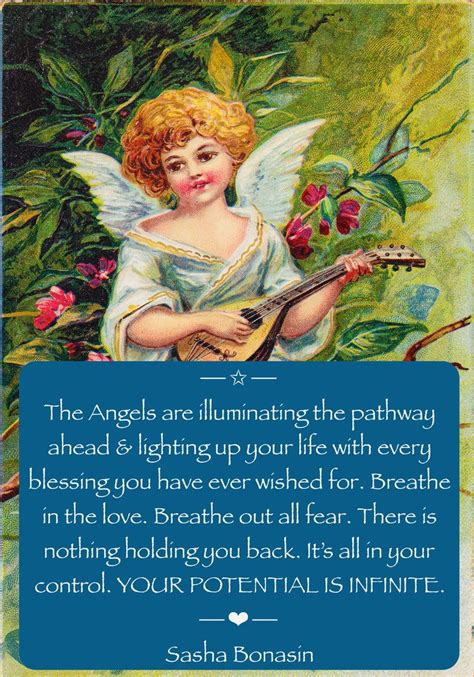 Daily Angel Message By Sasha Bonasin Archangel Prayers Angel