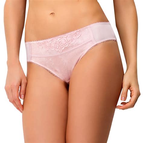 2017 satin winter womens undies sexy pink cotton briefs soft thongs lady low rise appliques