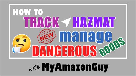 How To Track Hazmat New Manage Dangerous Goods Hazmat Ui Update On